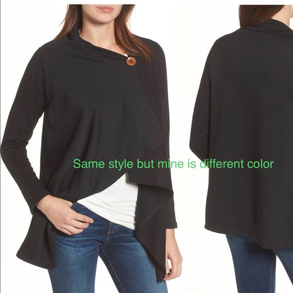 Bobeau Wrap cardigan - Picture 2 of 8